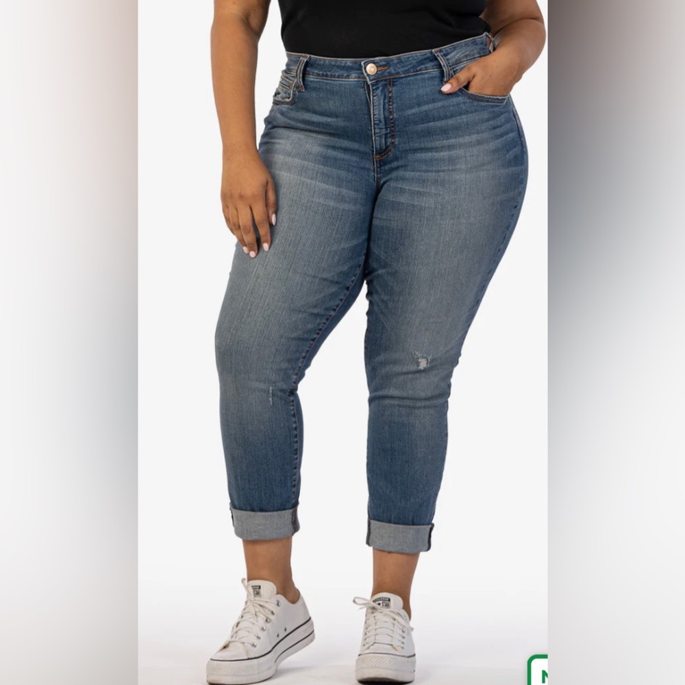 KUT KUT FROM KLOTH Boyfriend Jeans Plus Size 18W